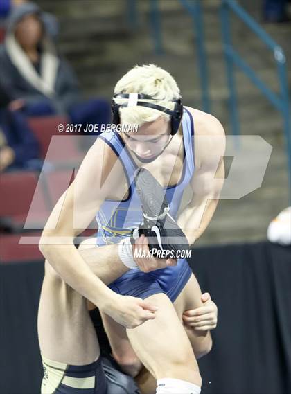 Thumbnail 3 in CIF State Boys Wrestling Championships (Day 1 - Round 3) photogallery.