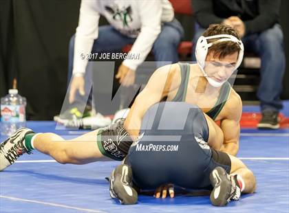 Thumbnail 1 in CIF State Boys Wrestling Championships (Day 1 - Round 3) photogallery.