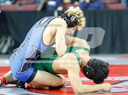 Thumbnail 1 in CIF State Boys Wrestling Championships (Day 1 - Round 3) photogallery.