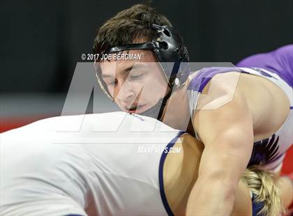 Thumbnail 2 in CIF State Boys Wrestling Championships (Day 1 - Round 3) photogallery.