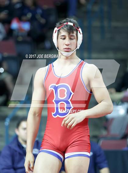 Thumbnail 1 in CIF State Boys Wrestling Championships (Day 1 - Round 3) photogallery.