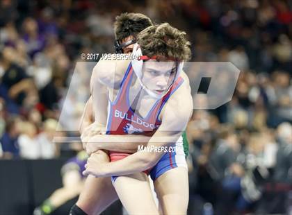 Thumbnail 2 in CIF State Boys Wrestling Championships (Day 1 - Round 3) photogallery.