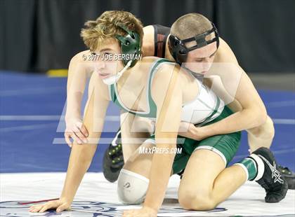 Thumbnail 2 in CIF State Boys Wrestling Championships (Day 1 - Round 3) photogallery.