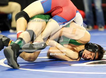 Thumbnail 1 in CIF State Boys Wrestling Championships (Day 1 - Round 3) photogallery.