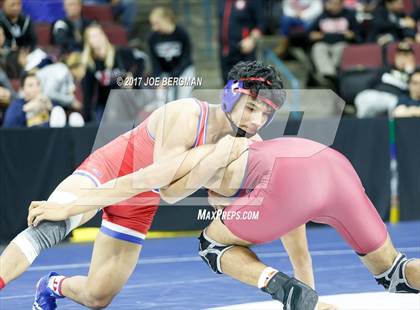 Thumbnail 1 in CIF State Boys Wrestling Championships (Day 1 - Round 3) photogallery.