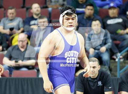 Thumbnail 2 in CIF State Boys Wrestling Championships (Day 1 - Round 3) photogallery.