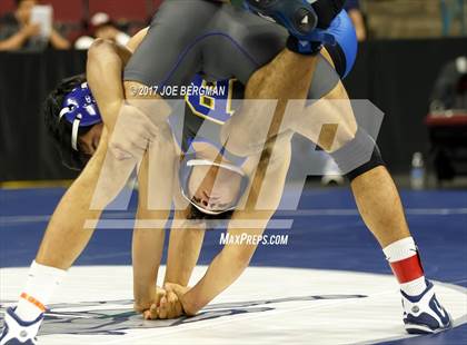 Thumbnail 3 in CIF State Boys Wrestling Championships (Day 1 - Round 3) photogallery.