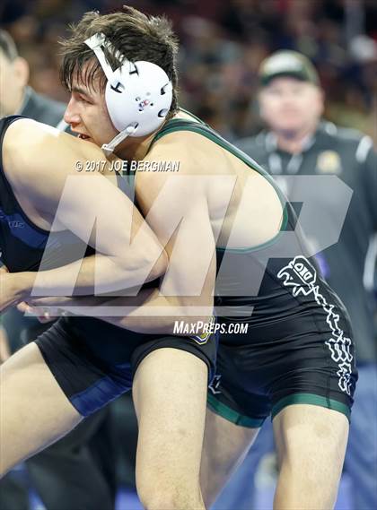 Thumbnail 3 in CIF State Boys Wrestling Championships (Day 1 - Round 3) photogallery.
