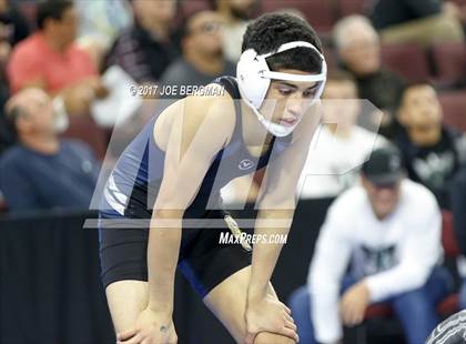 Thumbnail 3 in CIF State Boys Wrestling Championships (Day 1 - Round 3) photogallery.