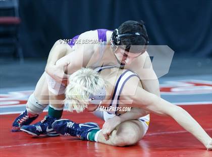 Thumbnail 1 in CIF State Boys Wrestling Championships (Day 1 - Round 3) photogallery.