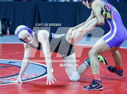 Thumbnail 1 in CIF State Boys Wrestling Championships (Day 1 - Round 3) photogallery.
