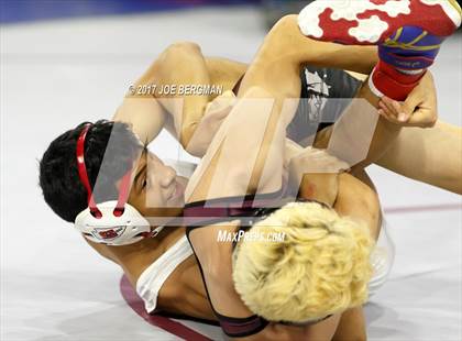 Thumbnail 3 in CIF State Boys Wrestling Championships (Day 1 - Round 3) photogallery.