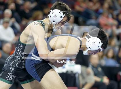 Thumbnail 2 in CIF State Boys Wrestling Championships (Day 1 - Round 3) photogallery.