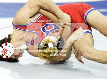 Thumbnail 1 in CIF State Boys Wrestling Championships (Day 1 - Round 3) photogallery.