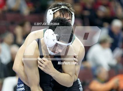 Thumbnail 2 in CIF State Boys Wrestling Championships (Day 1 - Round 3) photogallery.