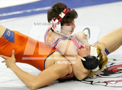 Thumbnail 3 in CIF State Boys Wrestling Championships (Day 1 - Round 3) photogallery.