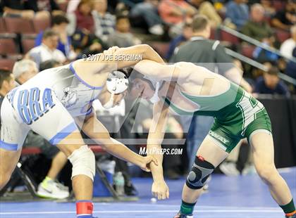 Thumbnail 2 in CIF State Boys Wrestling Championships (Day 1 - Round 3) photogallery.