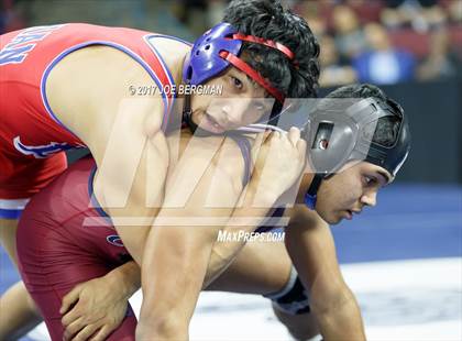 Thumbnail 3 in CIF State Boys Wrestling Championships (Day 1 - Round 3) photogallery.