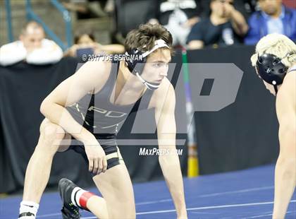 Thumbnail 2 in CIF State Boys Wrestling Championships (Day 1 - Round 3) photogallery.