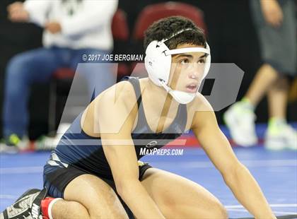 Thumbnail 3 in CIF State Boys Wrestling Championships (Day 1 - Round 3) photogallery.