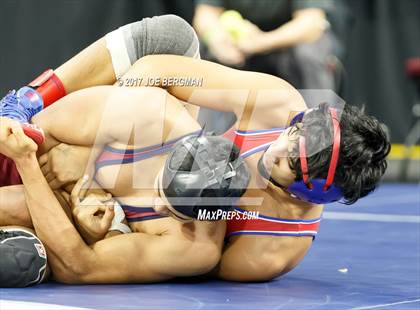 Thumbnail 1 in CIF State Boys Wrestling Championships (Day 1 - Round 3) photogallery.