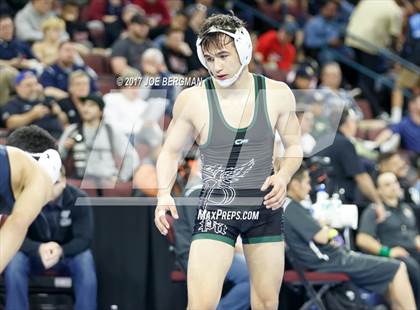 Thumbnail 1 in CIF State Boys Wrestling Championships (Day 1 - Round 3) photogallery.