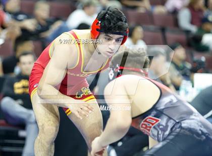 Thumbnail 2 in CIF State Boys Wrestling Championships (Day 1 - Round 3) photogallery.