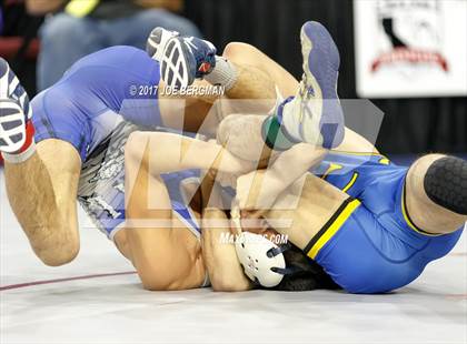 Thumbnail 3 in CIF State Boys Wrestling Championships (Day 1 - Round 3) photogallery.
