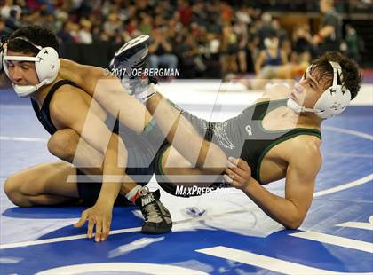 Thumbnail 3 in CIF State Boys Wrestling Championships (Day 1 - Round 3) photogallery.