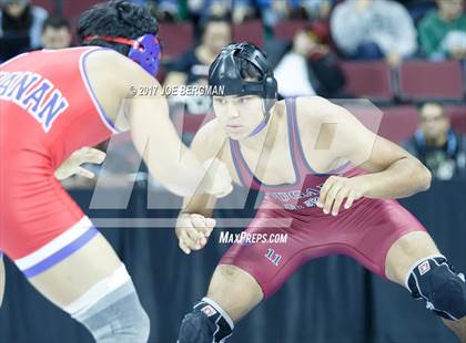 Thumbnail 2 in CIF State Boys Wrestling Championships (Day 1 - Round 3) photogallery.