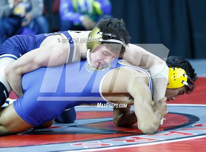 Thumbnail 3 in CIF State Boys Wrestling Championships (Day 1 - Round 3) photogallery.