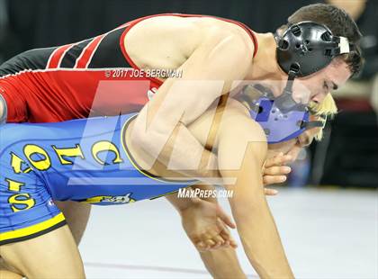 Thumbnail 2 in CIF State Boys Wrestling Championships (Day 1 - Round 3) photogallery.
