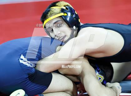 Thumbnail 1 in CIF State Boys Wrestling Championships (Day 1 - Round 3) photogallery.