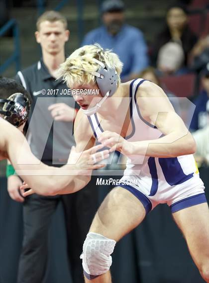 Thumbnail 1 in CIF State Boys Wrestling Championships (Day 1 - Round 3) photogallery.