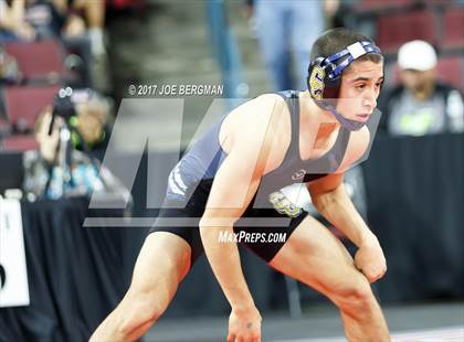 Thumbnail 2 in CIF State Boys Wrestling Championships (Day 1 - Round 3) photogallery.