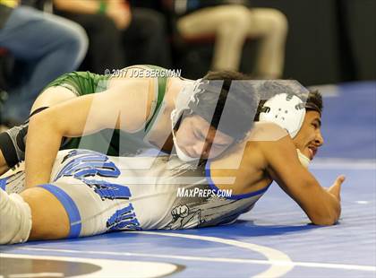 Thumbnail 1 in CIF State Boys Wrestling Championships (Day 1 - Round 3) photogallery.