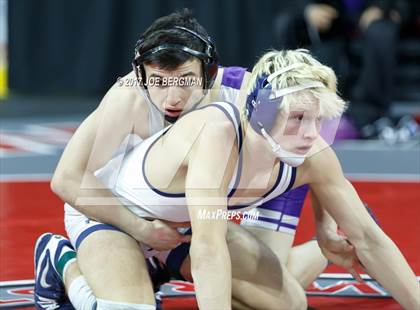 Thumbnail 2 in CIF State Boys Wrestling Championships (Day 1 - Round 3) photogallery.