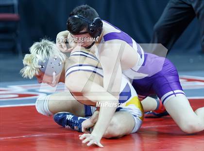 Thumbnail 3 in CIF State Boys Wrestling Championships (Day 1 - Round 3) photogallery.