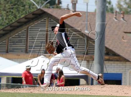 Thumbnail 3 in Santa Clarita Christian vs. Excelsior Charter (CIF SS D7 Final) photogallery.