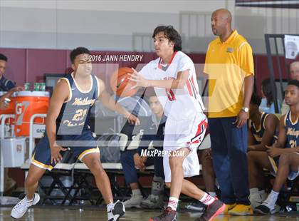 Thumbnail 3 in Redondo Union vs. Westbury Christian (Rancho Mirage Holiday Invitational) photogallery.