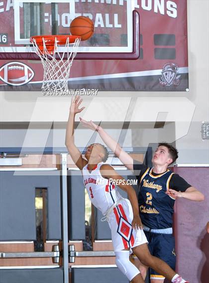 Thumbnail 1 in Redondo Union vs. Westbury Christian (Rancho Mirage Holiday Invitational) photogallery.