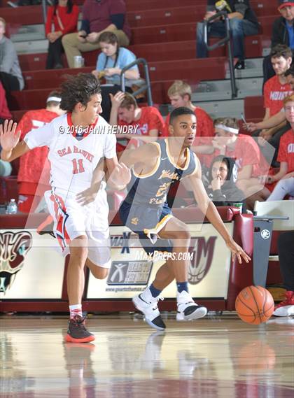 Thumbnail 1 in Redondo Union vs. Westbury Christian (Rancho Mirage Holiday Invitational) photogallery.