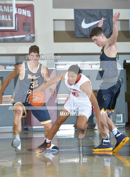 Thumbnail 3 in Redondo Union vs. Westbury Christian (Rancho Mirage Holiday Invitational) photogallery.