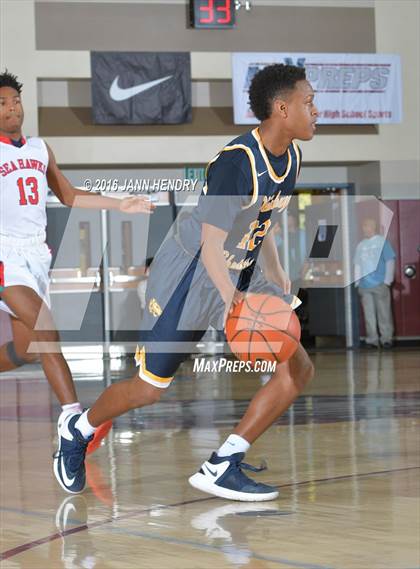 Thumbnail 2 in Redondo Union vs. Westbury Christian (Rancho Mirage Holiday Invitational) photogallery.