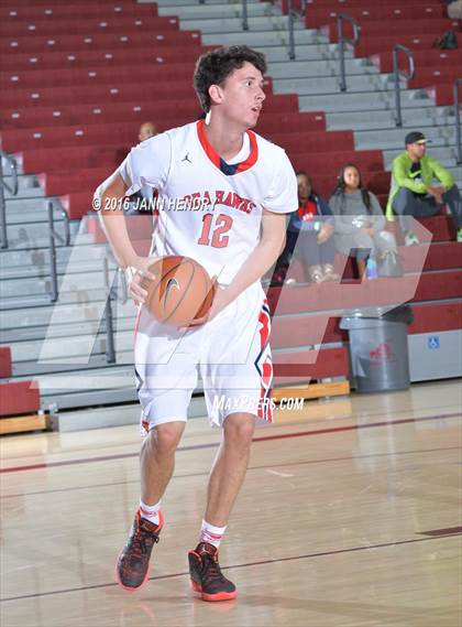 Thumbnail 3 in Redondo Union vs. Westbury Christian (Rancho Mirage Holiday Invitational) photogallery.