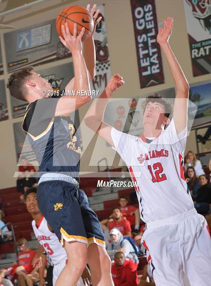 Thumbnail 3 in Redondo Union vs. Westbury Christian (Rancho Mirage Holiday Invitational) photogallery.