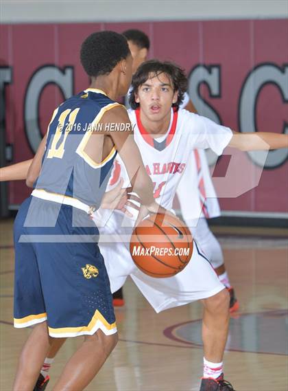 Thumbnail 1 in Redondo Union vs. Westbury Christian (Rancho Mirage Holiday Invitational) photogallery.