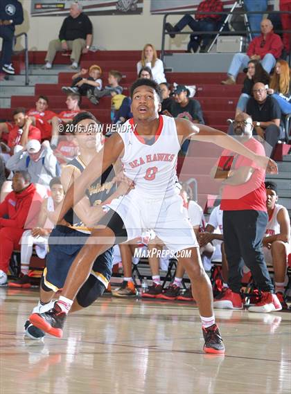 Thumbnail 2 in Redondo Union vs. Westbury Christian (Rancho Mirage Holiday Invitational) photogallery.