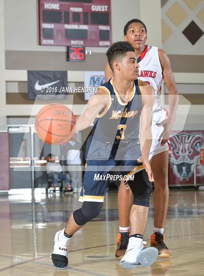 Thumbnail 1 in Redondo Union vs. Westbury Christian (Rancho Mirage Holiday Invitational) photogallery.