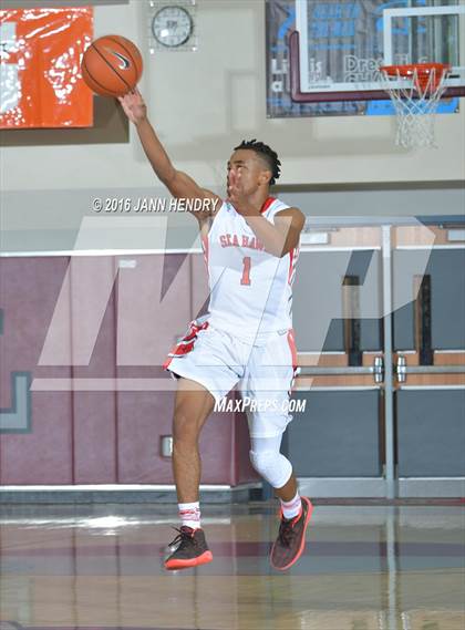 Thumbnail 1 in Redondo Union vs. Westbury Christian (Rancho Mirage Holiday Invitational) photogallery.